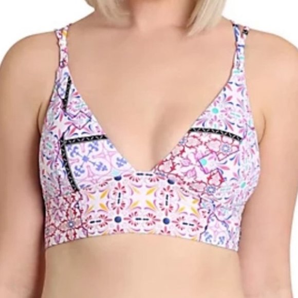 NWT PRINTED PATCHWORK BIKINI - Picture 5 of 5
